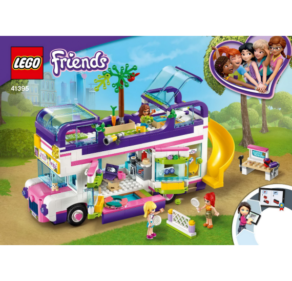 LEGO Friends 41395 Autobus přátelství