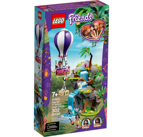 LEGO Friends 41423 Záchrana tygra v džungli