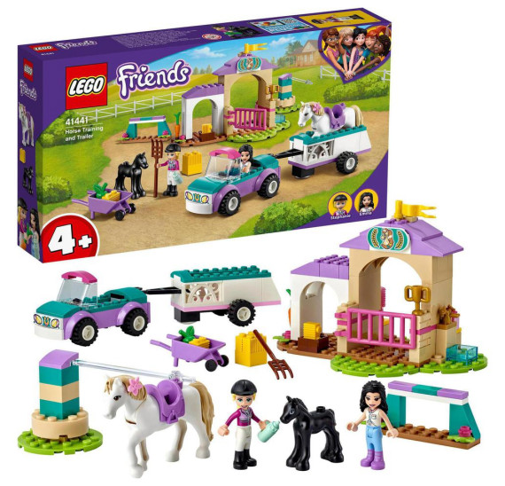 LEGO® Friends 41441 Auto s přívěsem a výcvik koníka