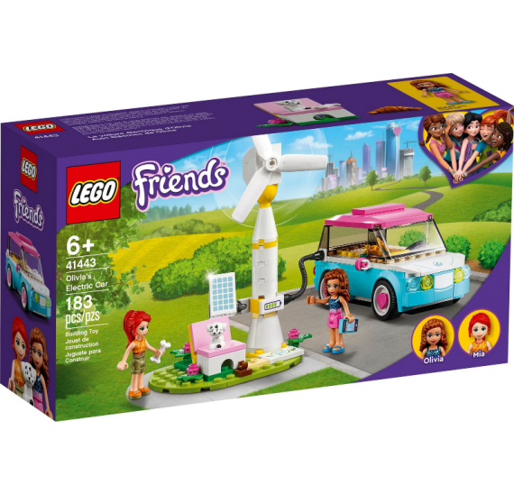 LEGO Friends 41443 Olivia a její elektromobil