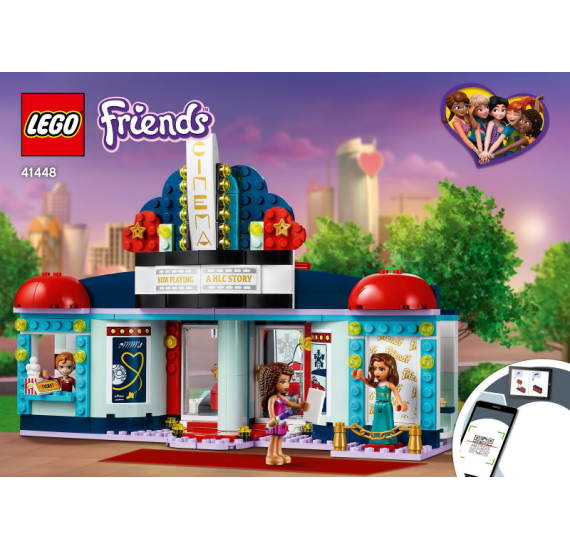 LEGO Friends 41448 Kino v městečku Heartlake