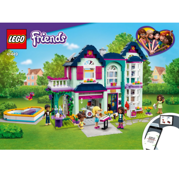 LEGO Friends 41449 Andrea a její rodinný dům