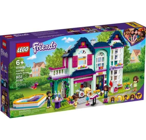 LEGO Friends 41449 Andrea a její rodinný dům