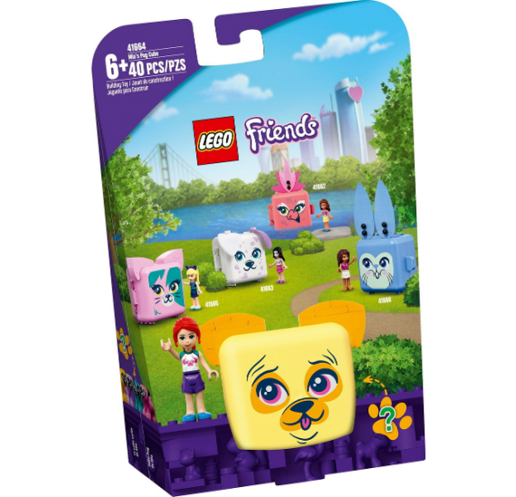 LEGO Friends 41664 Mia a její mopsíkový boxík