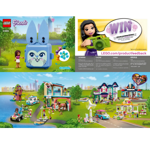 LEGO Friends 41666 Andrea a její králíčkový boxík