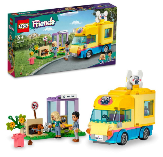 LEGO® Friends 41741 Dodávka na záchranu psů