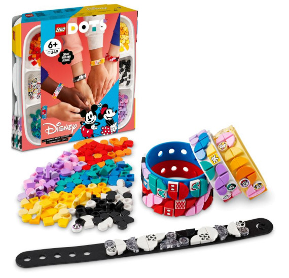 LEGO DOTS 41947 Mega balení náramků - Mickey a přátelé