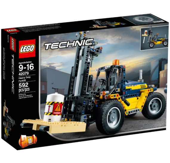 LEGO Technic 42079 Výkonný vysokozdvižný vozík - baleni