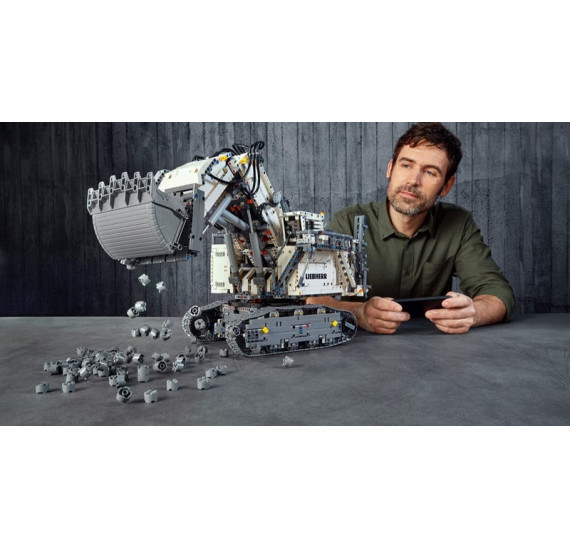 LEGO Technic 42100 Bagr Liebherr R 9800