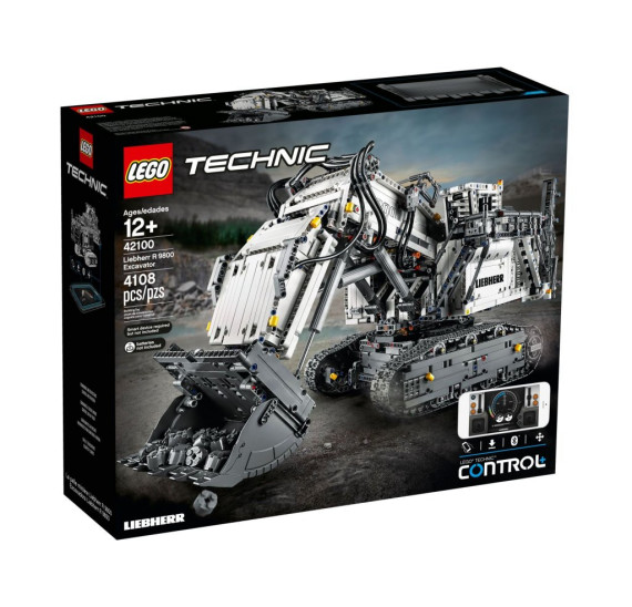 LEGO Technic 42100 Bagr Liebherr R 9800