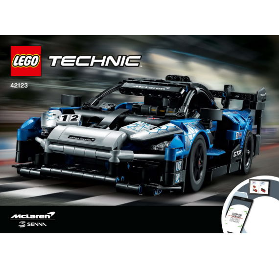 LEGO Technic 42123 McLaren Senna GTR