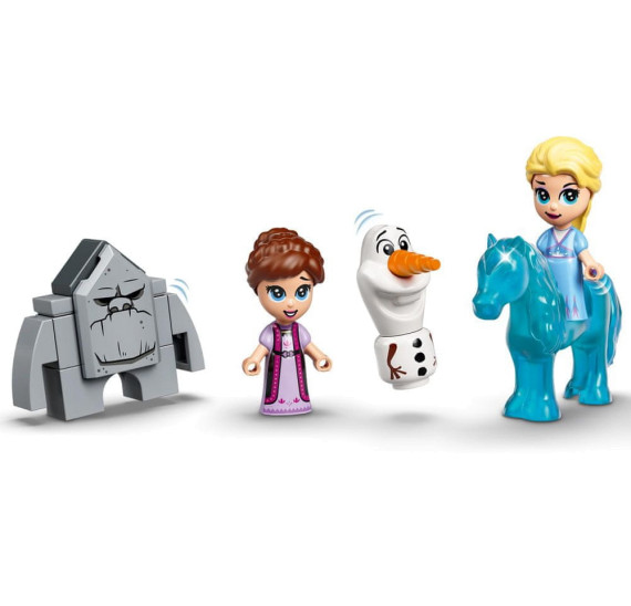 Lego Disney Princess 43189 Elsa a Nokk a jejich pohádková kniha dobrodružství