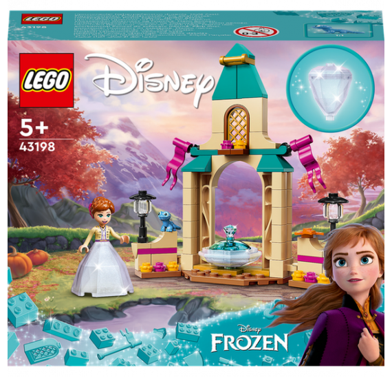 LEGO Disney Ledové království 43198 Anna a zámecké nádvoří