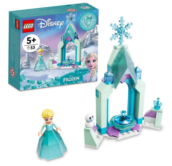 LEGO Disney Ledové království 43199 Elsa a zámecké nádvoří