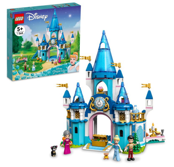 LEGO Disney 43206 Zámek Popelky a krásného prince