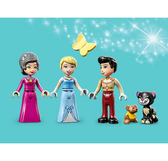 LEGO Disney 43206 Zámek Popelky a krásného prince