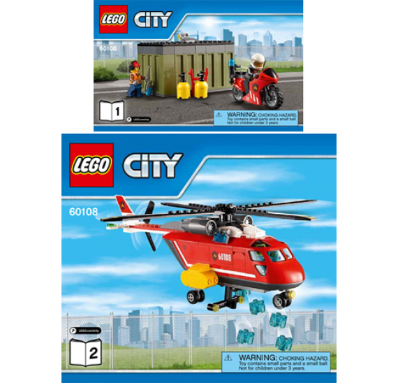 Lego CITY 60108 Hasi ska zasahova jednotka Hracky kong.cz