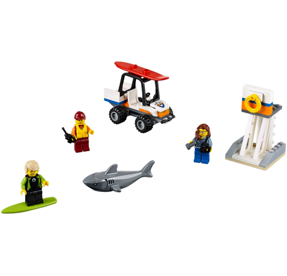 Lego City 60163 Pobřežní hlídka začátečnická sada - detail