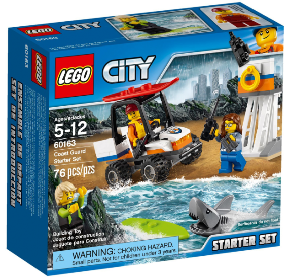 Lego City 60163 Pobřežní hlídka začátečnická sada - balení 