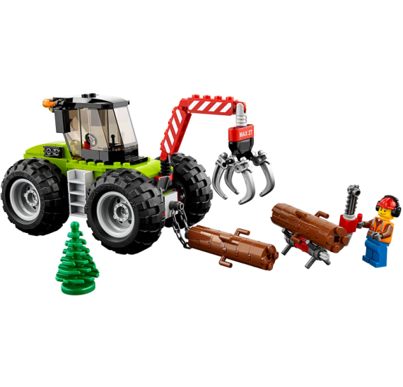 Lego City 60181 Traktor do lesa - detail