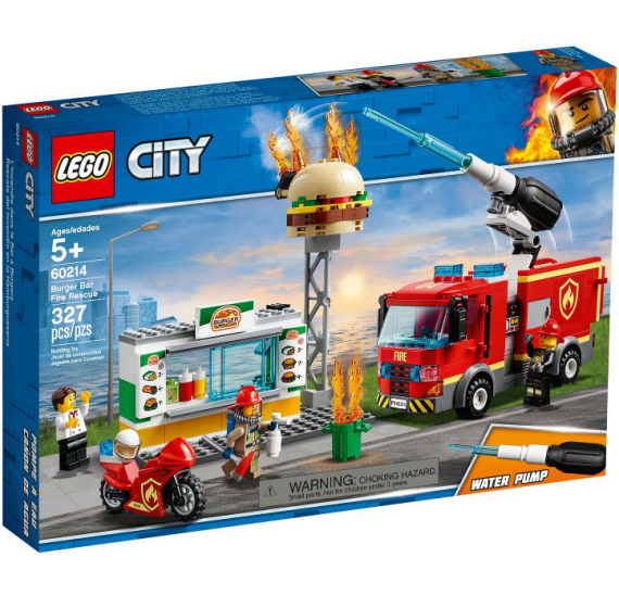 LEGO City 60214 Záchrana burgrárny