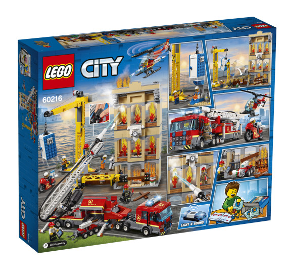 LEGO City 60216 Hasiči v centru města