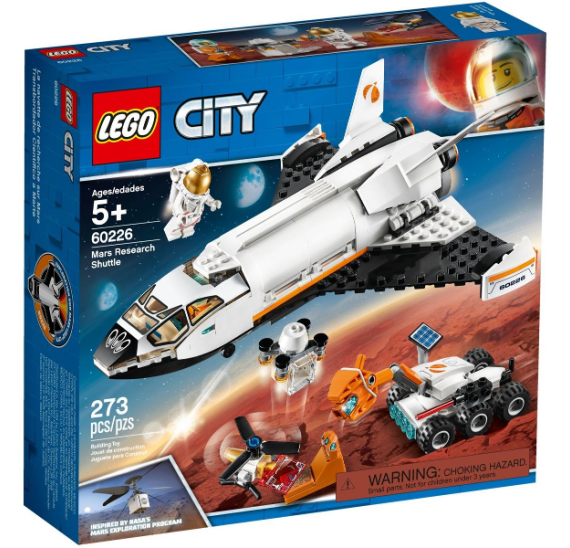 LEGO City 60226 Raketoplán zkoumající Mars