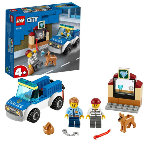 LEGO City 60241 Jednotka s policejním psem