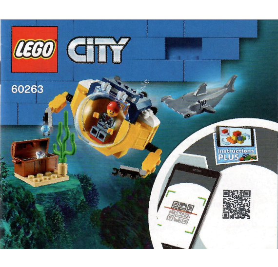 LEGO City 60263 Oceánská miniponorka