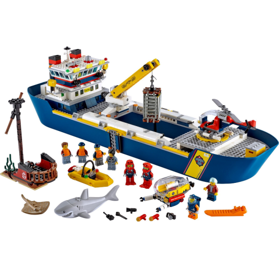 LEGO City 60266 Oceánská průzkumná loď