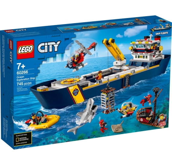 LEGO City 60266 Oceánská průzkumná loď