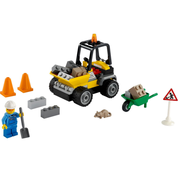 LEGO City 60284 Náklaďák silničářů