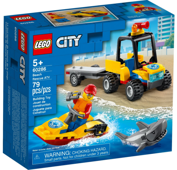 LEGO City 60286 Záchranná plážová čtyřkolka