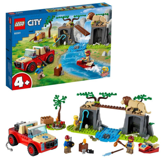 LEGO® City 60301 Záchranářský teréňák do divočiny