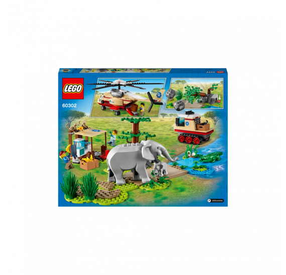 LEGO® City 60302 Záchranná operace v divočině