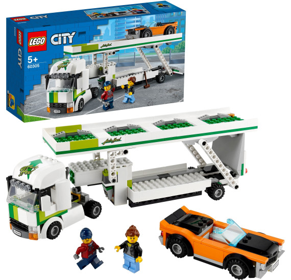 Lego City 60305 Kamion pro přepravu aut