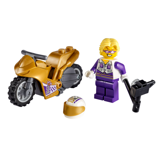 LEGO City 60309 Kaskadérská motorka se selfie tyčí