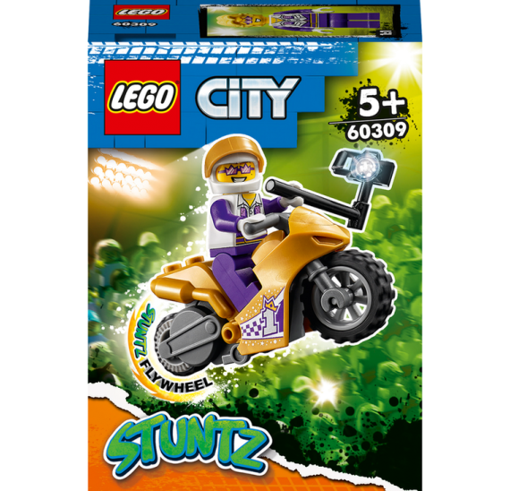 LEGO City 60309 Kaskadérská motorka se selfie tyčí