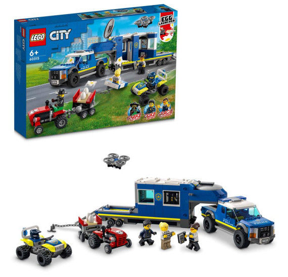 LEGO City 60315 Mobilní velitelský vůz policie