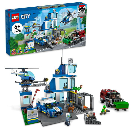 LEGO City 60316 Policejní stanice