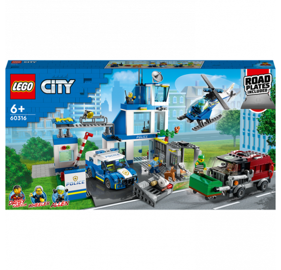 LEGO City 60316 Policejní stanice