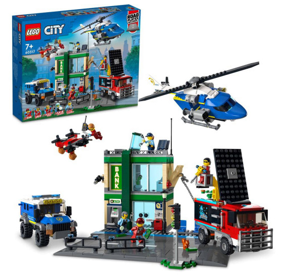 LEGO City 60317 Policejní honička v bance