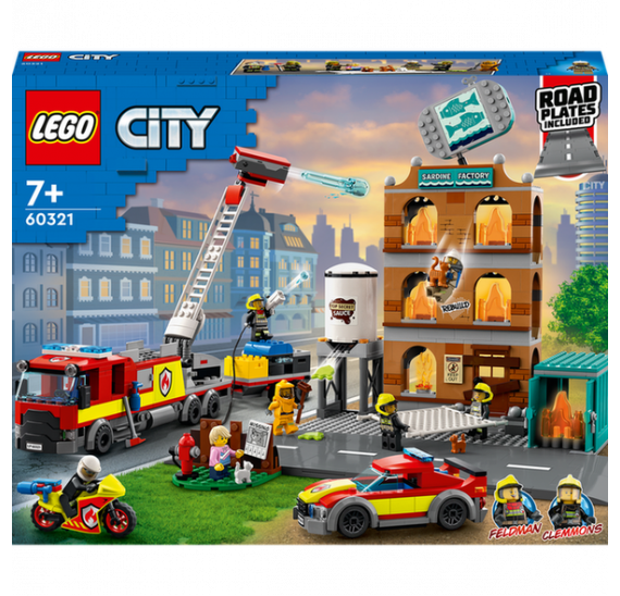 LEGO City 60321 Hasičská zbrojnice