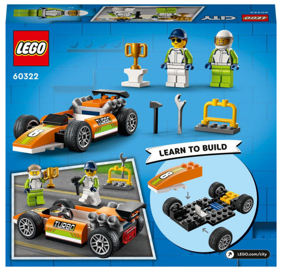 LEGO CITY 60322 Závodní auto