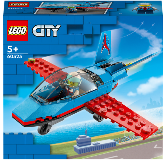 LEGO CITY 60323 Kaskadérské letadlo