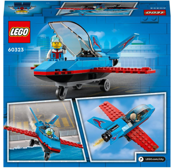 LEGO CITY 60323 Kaskadérské letadlo