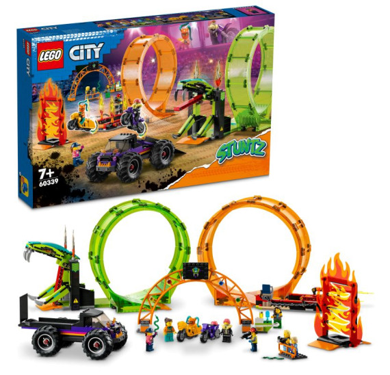 Lego City 60339 Kaskadérská dvojitá smyčka