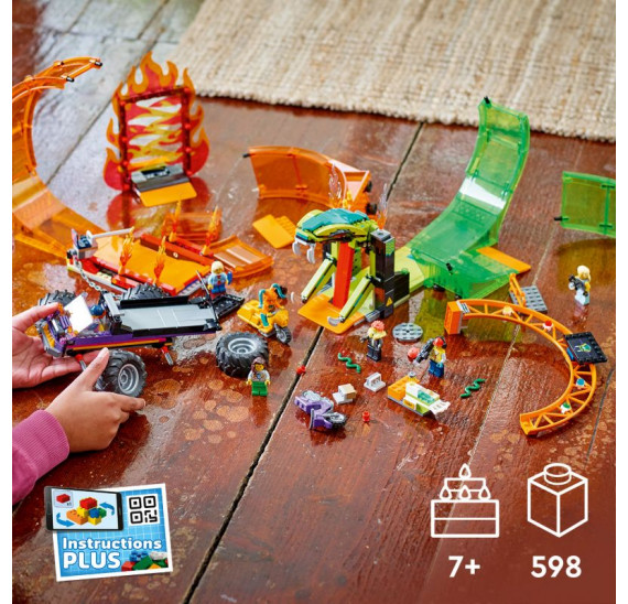 Lego City 60339 Kaskadérská dvojitá smyčka