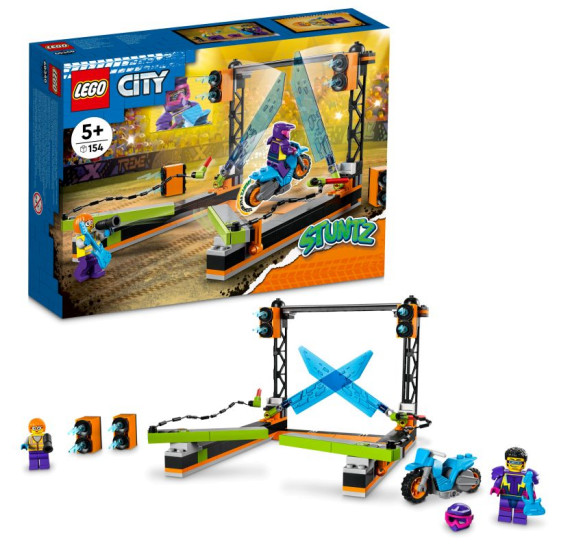 Lego City 60340 Kaskadérská výzva s čepelemi