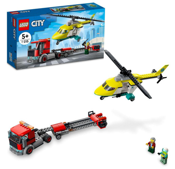 LEGO City 60343 Přeprava záchranářského vrtulníku